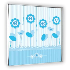 ZEP Babyalbum BABY BOOK sortiert 25x25 cm 60 weiße Seiten