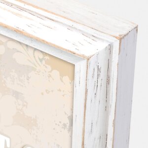 ZEP Holz-Bilderrahmen Rosel Weiß Natur 10x15 bis 20x30 cm Klassischer Stil