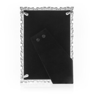ZEP Portraitrahmen Rossini Metall Strass 10x15 cm und 13x18 cm Silber