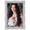 ZEP Portraitrahmen Rossini Metall Strass 10x15 cm und 13x18 cm Silber