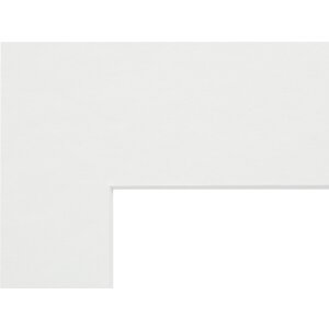 Deknudt SP111 passe-partout белый вырез 9x13 см