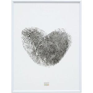 Deknudt S011S1 Bilderrahmen schlicht weiß 29.7x42...