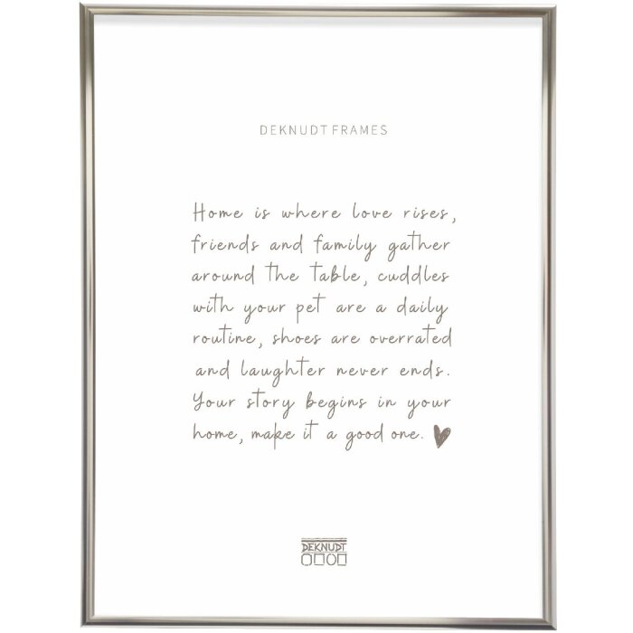 Фоторамка Deknudt S027D7, алюминий, бронза, 20x20 см