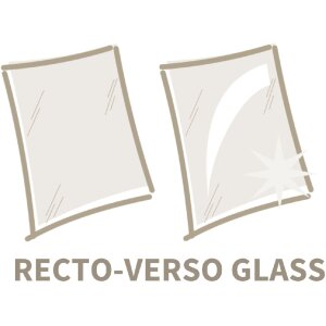 Deknudt S350A1 Bilderrahmen Glas Recto Verso 30x40 cm