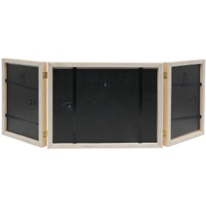 Deknudt S43AH1 Multi Bilderrahmen Natur für 10x15 cm und 15x20 cm Fotos