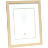 Deknudt S43AH1 Bilderrahmen Naturholz 15x20 cm m.Passepartout 10x15 cm