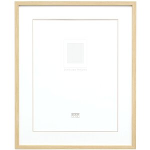 Deknudt S43AH1 Bilderrahmen Naturholz 20x20cm m.Passepartout 13x13cm