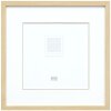 Deknudt S43AH1 Bilderrahmen Naturholz 20x20cm m.Passepartout 13x13cm