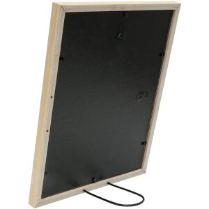 Deknudt S43AH1 Bilderrahmen Naturholz 24x30 cm mit Passepartout