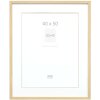Deknudt S43AH1 Bilderrahmen Naturholz 40x50cm mit Passepartout 30x40cm