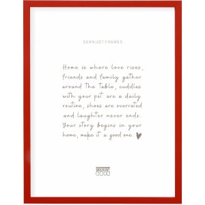 Deknudt S43AK4 Holzrahmen Rot 15x20 cm