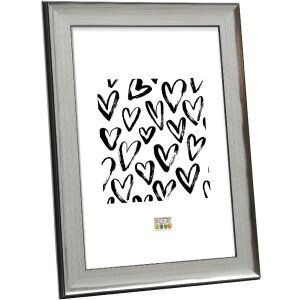 Deknudt S45ND1 Bilderrahmen Silber Schwarz 21x29 7 cm...