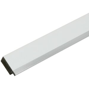 Deknudt S45VK1 Bilderrahmen Weiß Silber 29,7x42 cm Kunststoff Klarglas