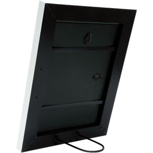 Deknudt S45VK1 Bilderrahmen Weiß Silber 29,7x42 cm Kunststoff Klarglas