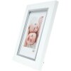 Deknudt S45VK1 Bilderrahmen Weiß Silber 29,7x42 cm Kunststoff Klarglas