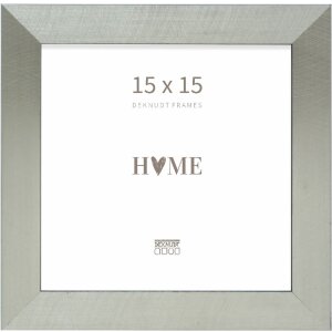 Deknudt S47BE2 Фоторамка 15x15 см серебристо-черная пластик