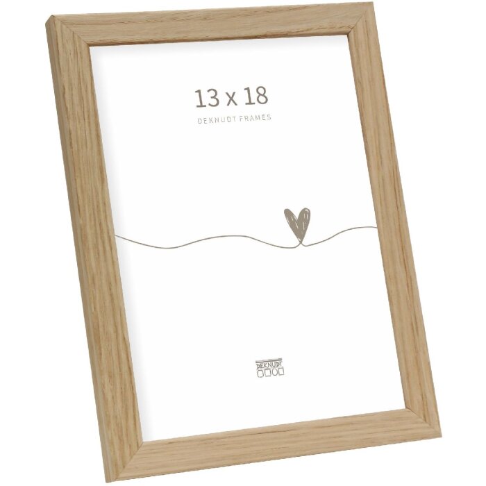Фоторамка Deknudt S47CJ1 из дуба 13x18 см, ширина 1,5 см