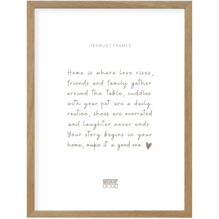Фоторамка Deknudt S47CJ1 из массива дуба 29,7x42 см