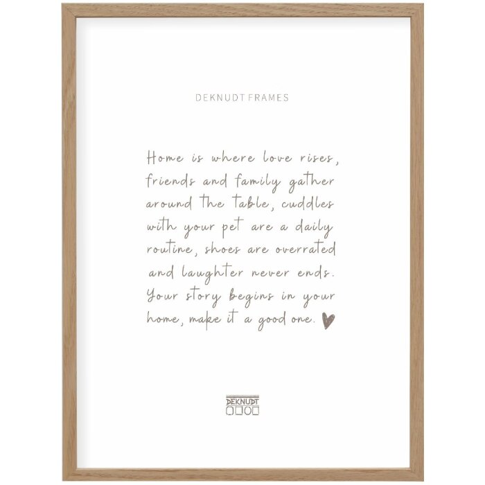 Deknudt S47DJ1 Массивная дубовая фоторамка 30x45 см