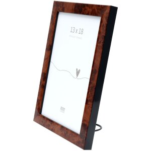 Фоторамка Deknudt S47EG1 Темный цвет дерева, 15x20 см