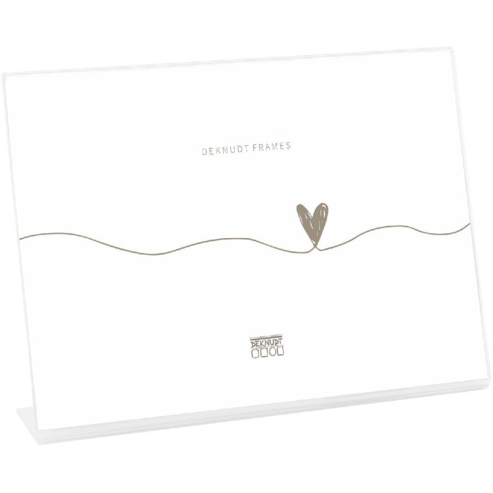 Deknudt S58RL1 Rahmen Kunststoffaufsteller horizontales Bild 20x30 cm