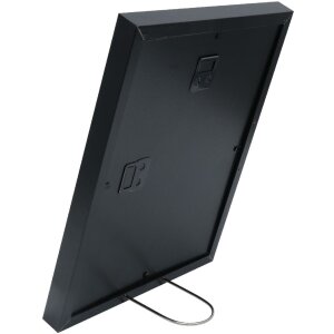 Deknudt S65KK2 Bilderrahmen Schwarz Doppel-Passepartout 20x30 cm