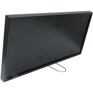 Фоторамка Deknudt S65KK2 черная двойная passe-partout 2 фото 10x15 см