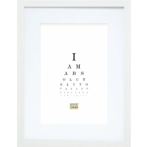 Deknudt S66KF1 Bilderrahmen Weiß mit Passepartout...