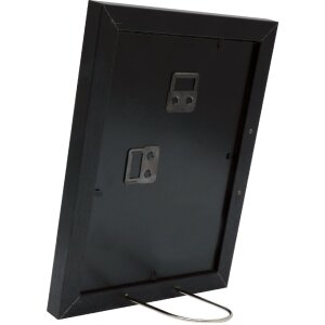 Фоторамка Deknudt S66KF2 черная с белым паспарту 50x50 см