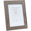 Deknudt S66KH3 Bilderrahmen Eichenfarbe Grau Weißes Passepartout 10x15 cm
