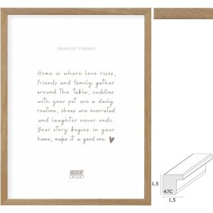 Фоторамка Deknudt S47CJ1 из массива дуба от 10x15 см до...