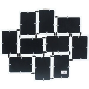 Deknudt S68UC1 фоторамка настенная белая 10 фото 10x15 см