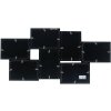 Deknudt S68UC2 Рамка настенная для фотографий черная 10x15 см для 7 фотографий