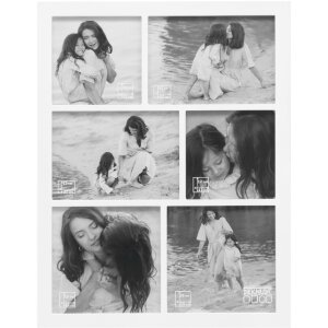 Deknudt S68WB1 Gallery Frame White 6 картин 12x12, 12x17,...