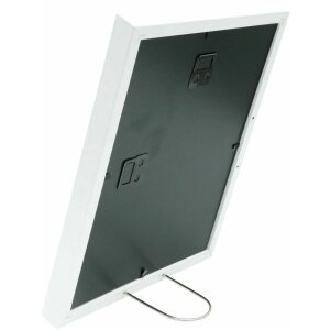 Deknudt S65KK1 Bilderrahmen Weiß Doppel Passepartout 10x15 cm