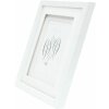 Deknudt S65KK1 Bilderrahmen Weiß Doppel Passepartout 10x15 cm