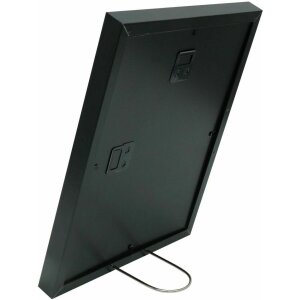 Deknudt S65KK2 Bilderrahmen Schwarz Doppeltes Passepartout 10x15 cm