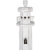 Clayre & Eef 5LMP278W Напольный светильник Lighthouse Design White 23x23x140 см E27/max 60W