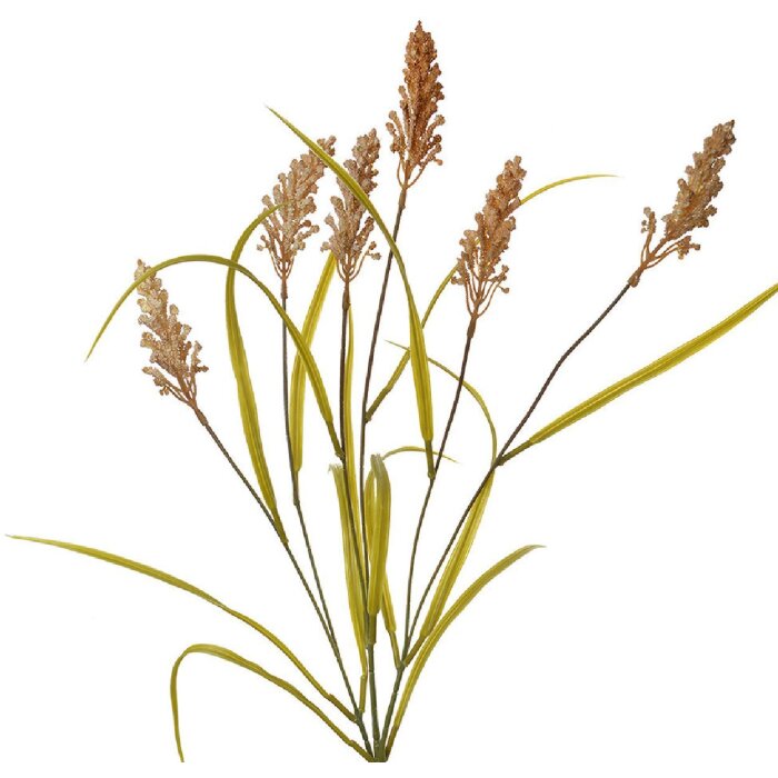 Clayre & Eef 5PL0064 Künstliche Pflanze Gelbgrün 15x5x85 cm