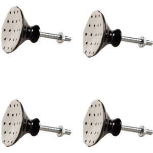 Clayre & Eef 65291 Türknopf Sternenmuster...