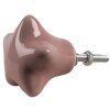 Clayre & Eef 65295 Türknopf Stern Taupe Ø 4x3/6 cm
