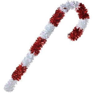 Clayre & Eef 65472M Украшение Candy Cane красно-белое...