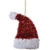 Clayre & Eef 65478 Dekoration Weihnachtsmütze Rot Weiß 9x5x13 cm