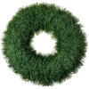 Clayre & Eef 65508M Weihnachtskranz Dekoration Grün Ø 40x7 cm