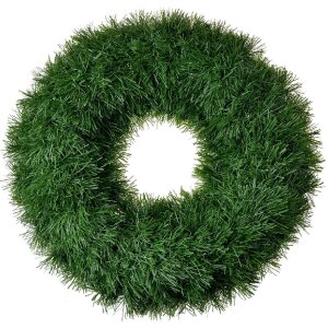 Clayre & Eef 65525 Dekokranz Weihnachten Grün...