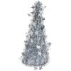Clayre & Eef 65538M Weihnachtsbaum Dekoration Silber 17x38 cm