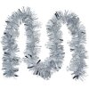 Clayre & Eef 65558 Украшение Гирлянда рождественская 200 см серебро