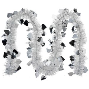 Clayre & Eef 65561W Girlande Weihnachten Herzdekor...