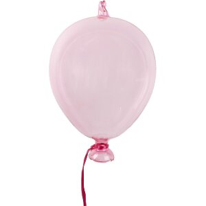 Clayre & Eef 6GL4439 Dekohänger Ballon Rosa...