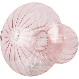 Clayre & Eef 6GL4474 Dekopilz Rosa Ø 13x15 cm